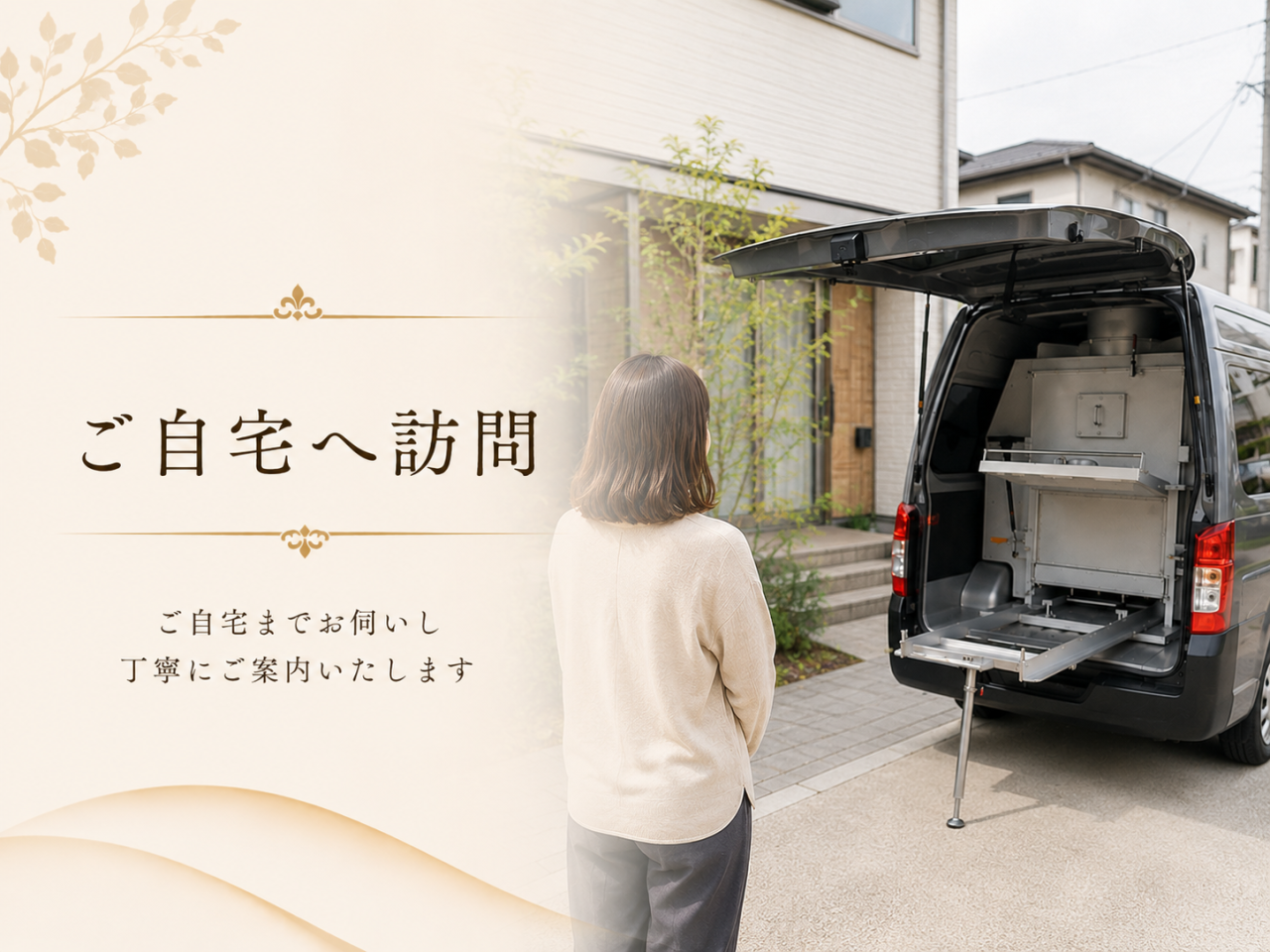 ご自宅へ訪問